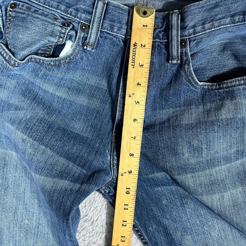 Levis 569 Loose Straight Leg Jeans Mens 32x26.5 Medium Wash Blue Denim 100%
